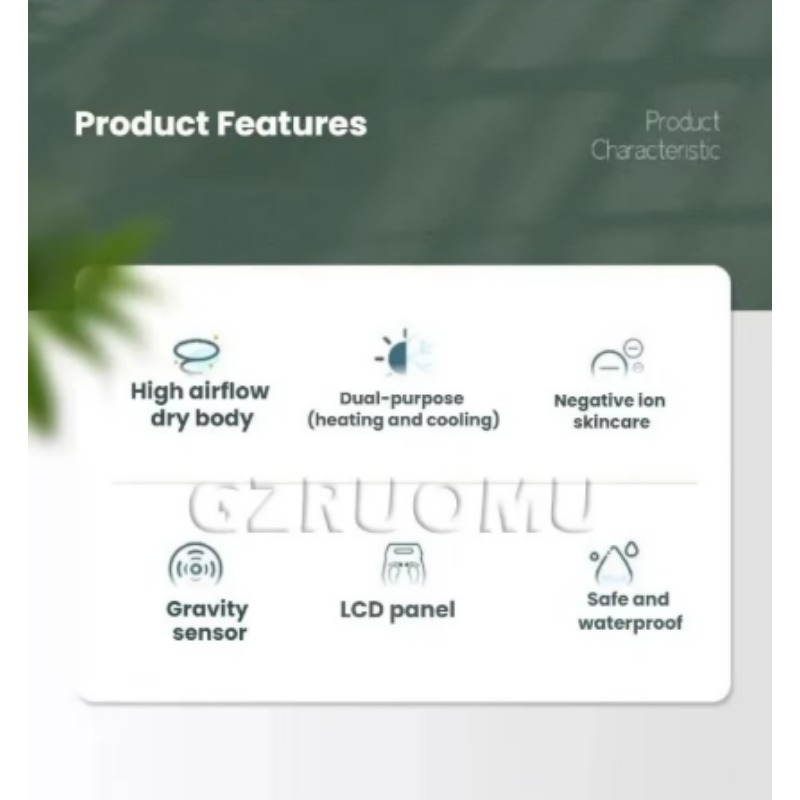 Hair Care - Asciugatrice Multifunzionale per Dopo la Doccia,