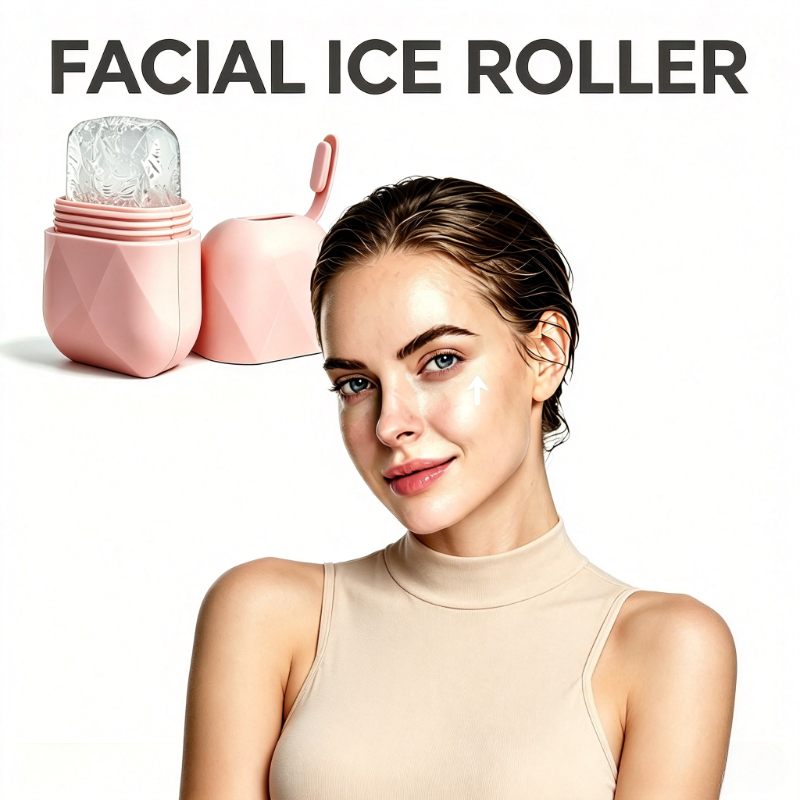 Face Ice Roller Puffiness - Stampo in silicone per rullo di
