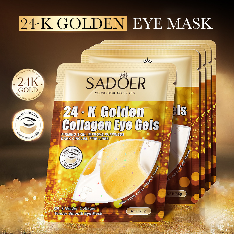 SADOER 24K Oro Collagene Crist - Collagen Under Eye Patches recensione e prezzo