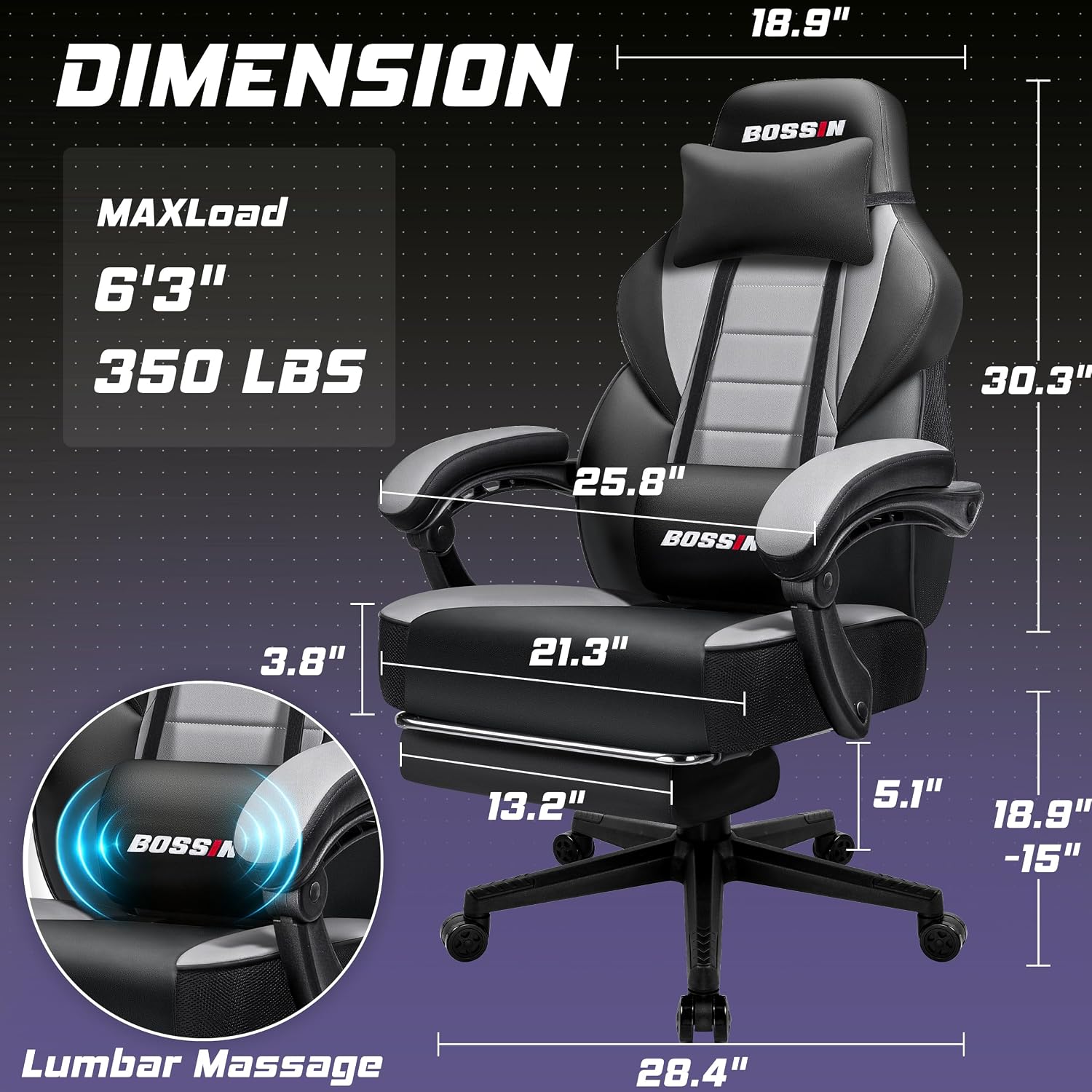 Sedia da gaming con funzione m - Massage recensione e prezzo