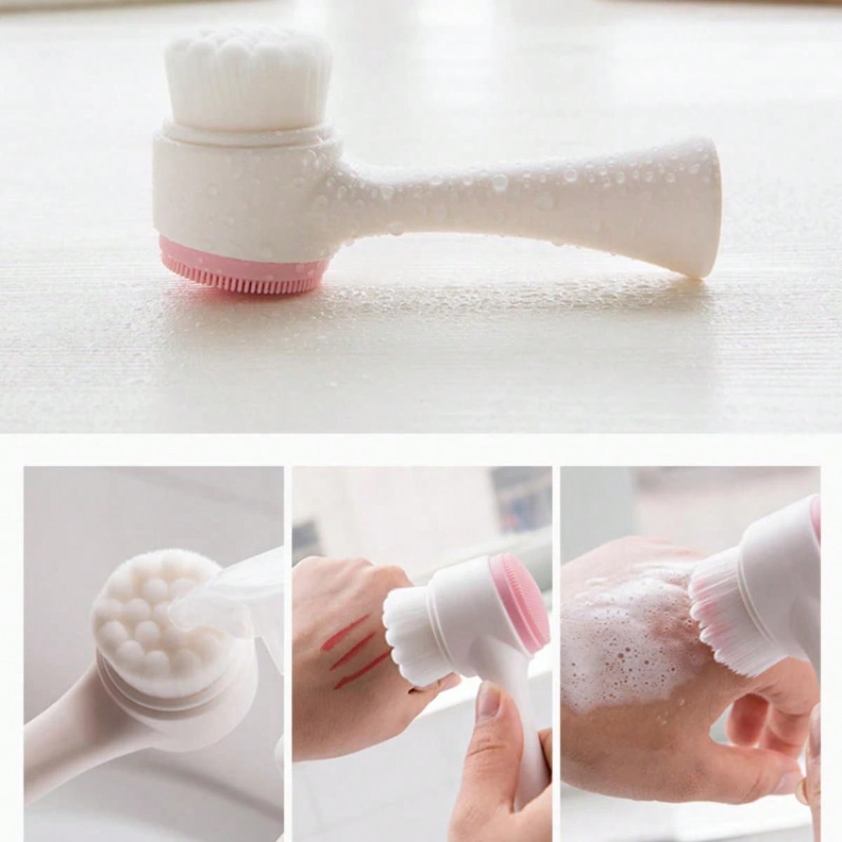 Detergente per il viso a doppi - Silicone Face Scrubber Electric recensione e prezzo