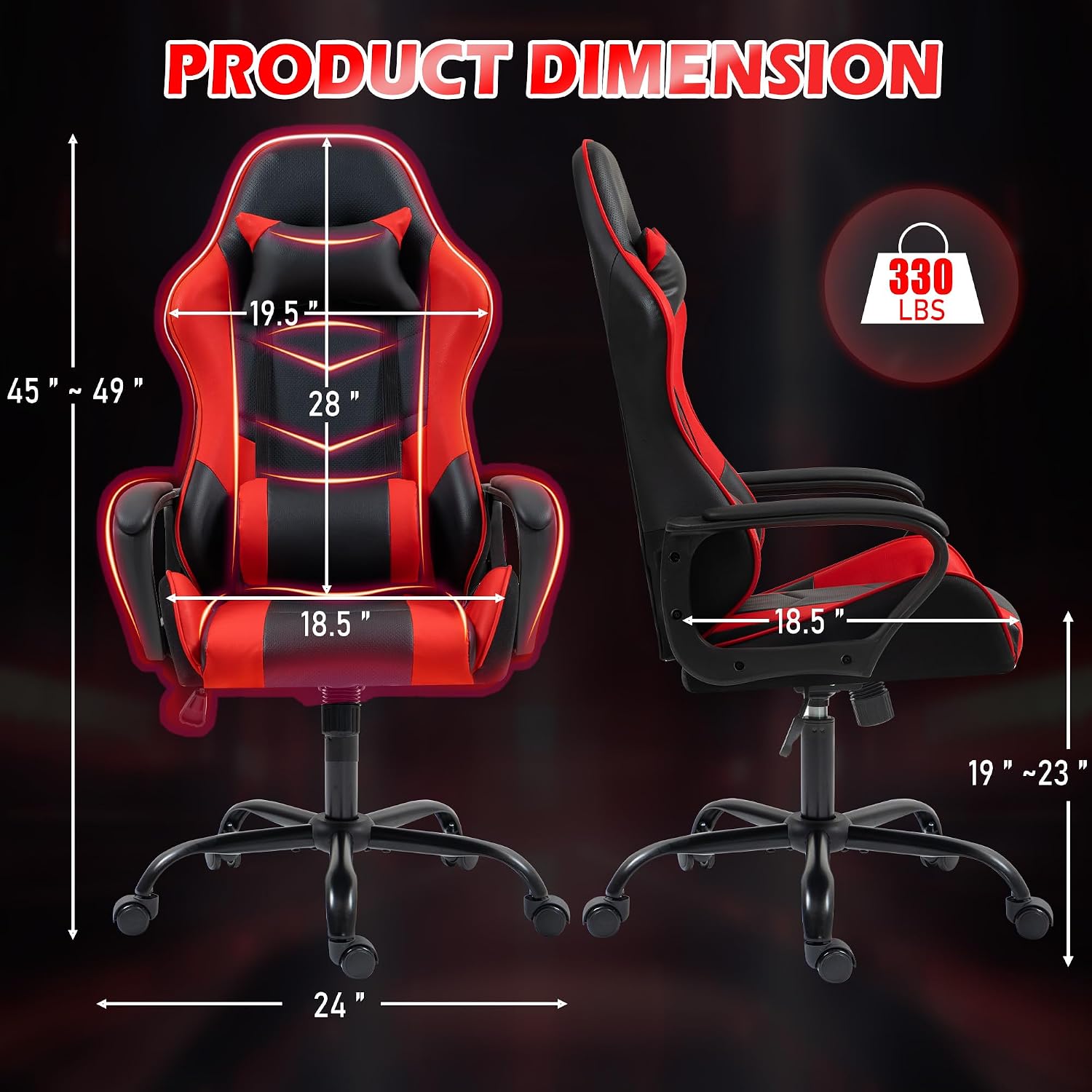 Sedia da Gaming Ergonomica Ros - Massage recensione e prezzo